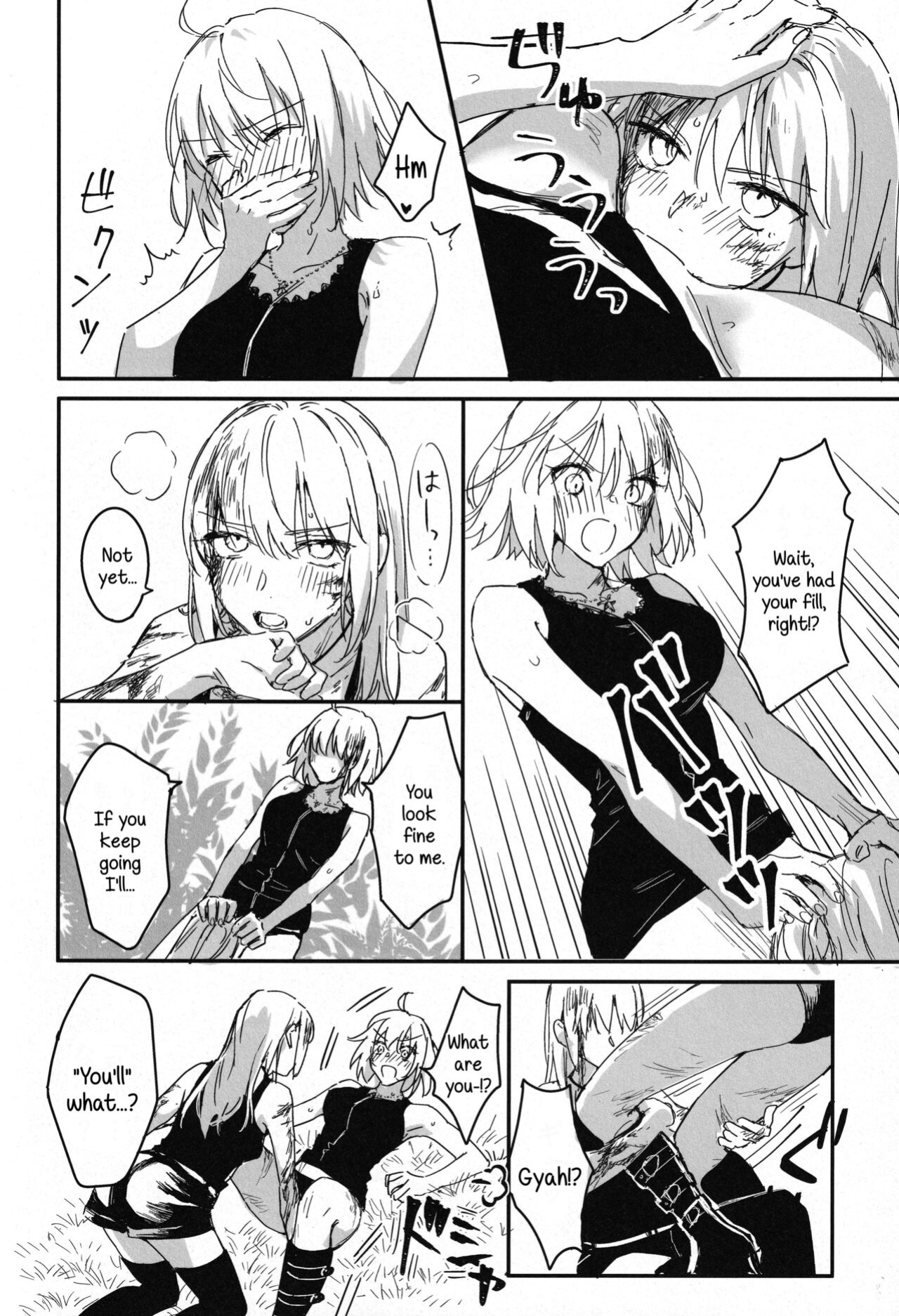 (C100) [Kindou Shoujo (nipi)] Artoria Alter x Jeanne Alter Sairokushuu (Fate/Grand Order) [SDTLs]