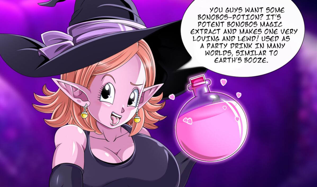 (BlueGraves) Halloween Sex Party (Dragonball)