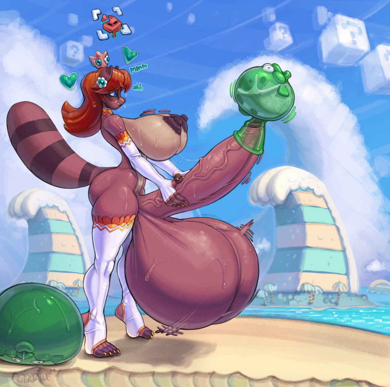 [Snao] Tanooki daisy (Super mario bros wonder)
