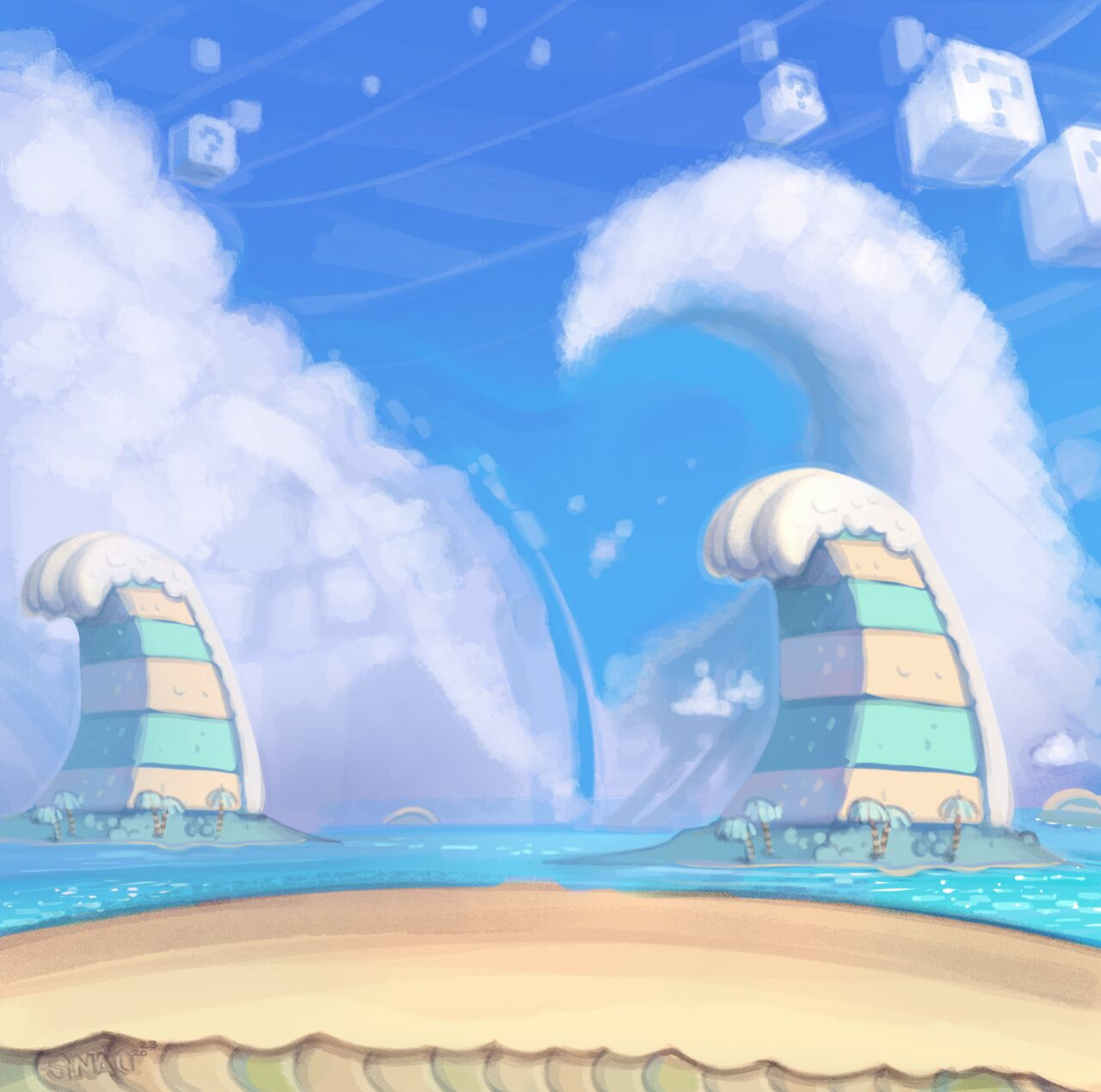 [Snao] Tanooki daisy (Super mario bros wonder)