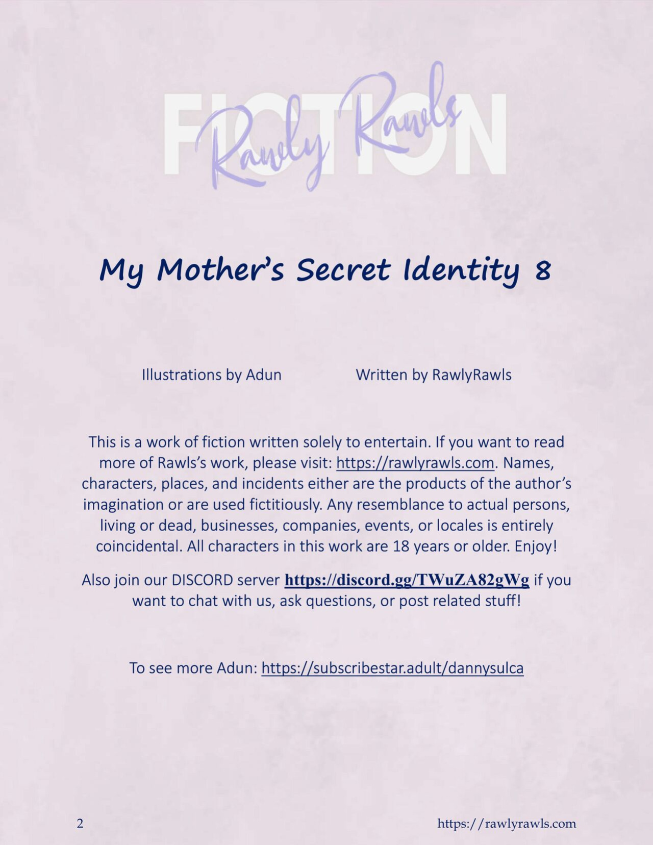 My Mother's Secret Identity [Adun | Danny Sulca , RawlyRawls] - 8