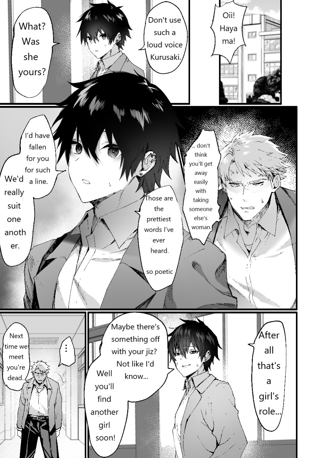 [Doujin Echigoya (Echigoya Takeru)] -Ore ga Onna (Mesu) ni Ochiru Made- | -Until I fall in as a woman(slut)-
