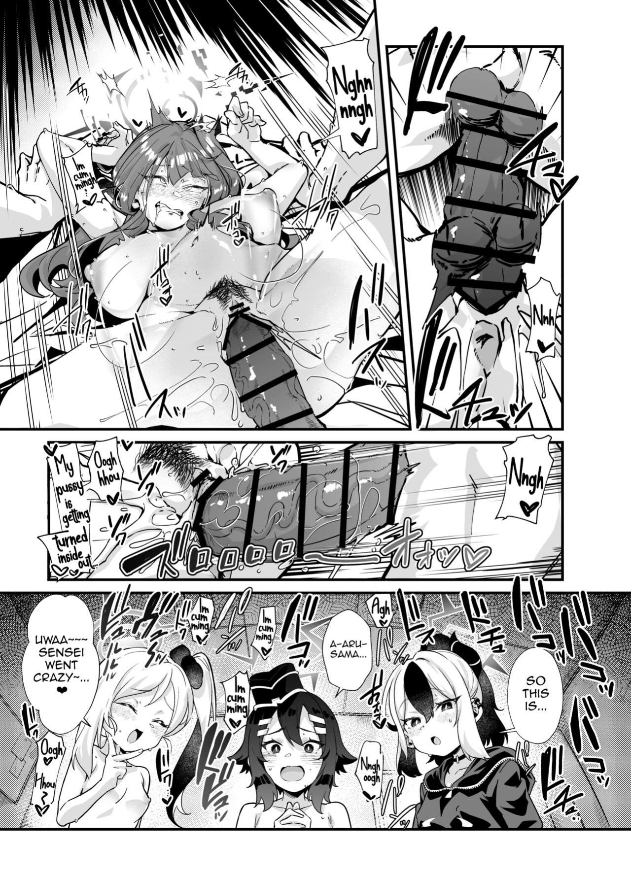 [Mori no Michi (Mori Sinrisk)] Aruchan dake Saimin ni Kakattenai Hon | A Book Where Only Aru Didn't Get Hypnotized (Blue Archive) [Shiririn]