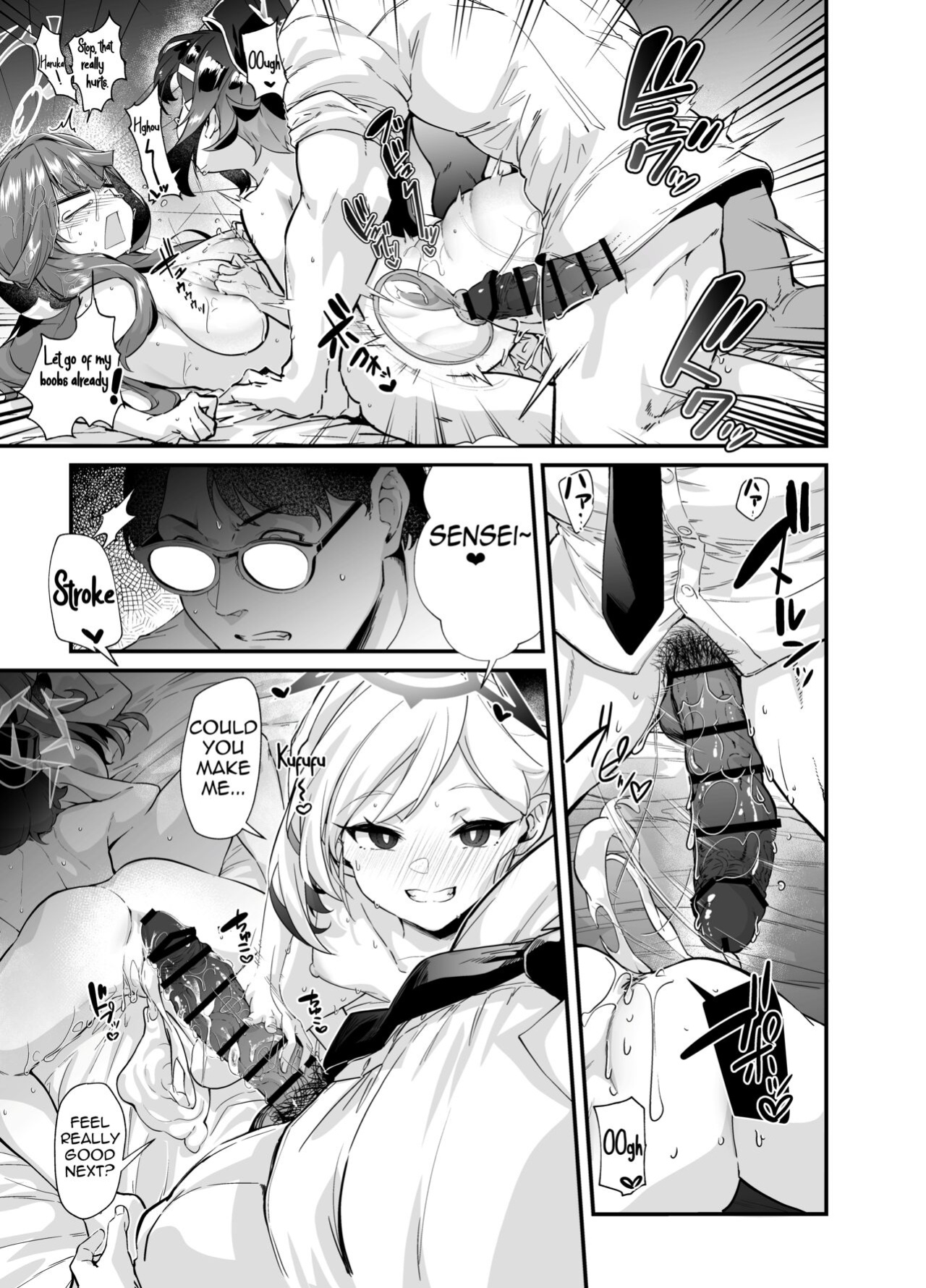 [Mori no Michi (Mori Sinrisk)] Aruchan dake Saimin ni Kakattenai Hon | A Book Where Only Aru Didn't Get Hypnotized (Blue Archive) [Shiririn]