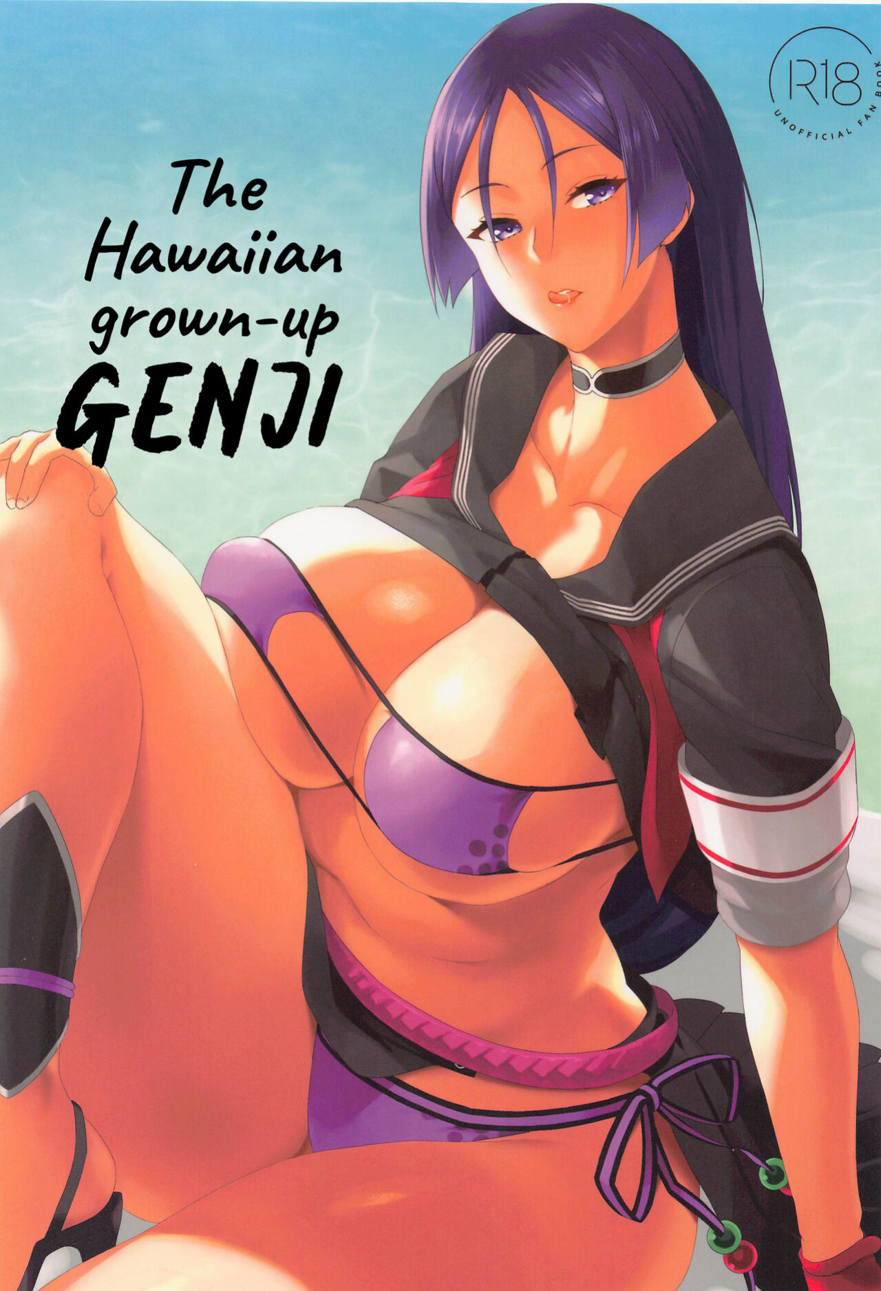 (C101) [NF121 (Midori Aoi)] Otona no Hawaiian GENJI | The Hawaiian grown-up GENJI (Fate/Grand Order) {Hennojin}