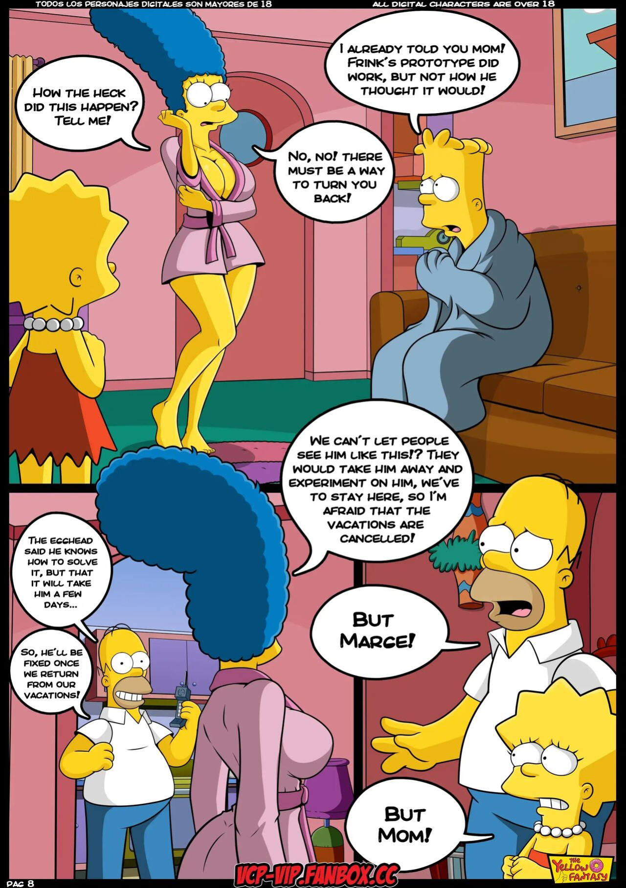 [Croc] The Yellow Fantasy 3: From Ten to Twenty Something (The Simpsons)