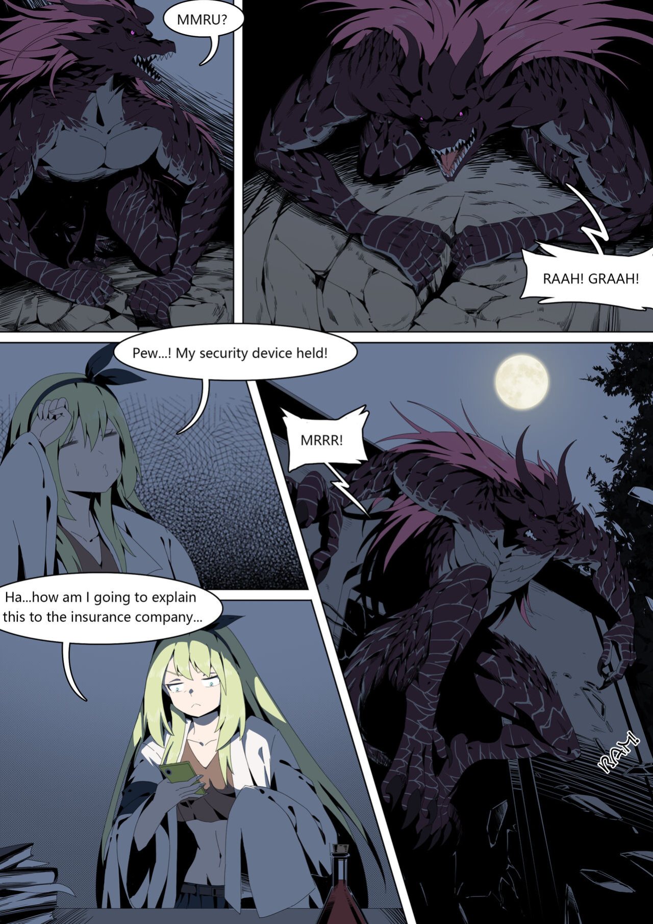 [Zobbie] Werewolf Girl Academy S2 III - EN