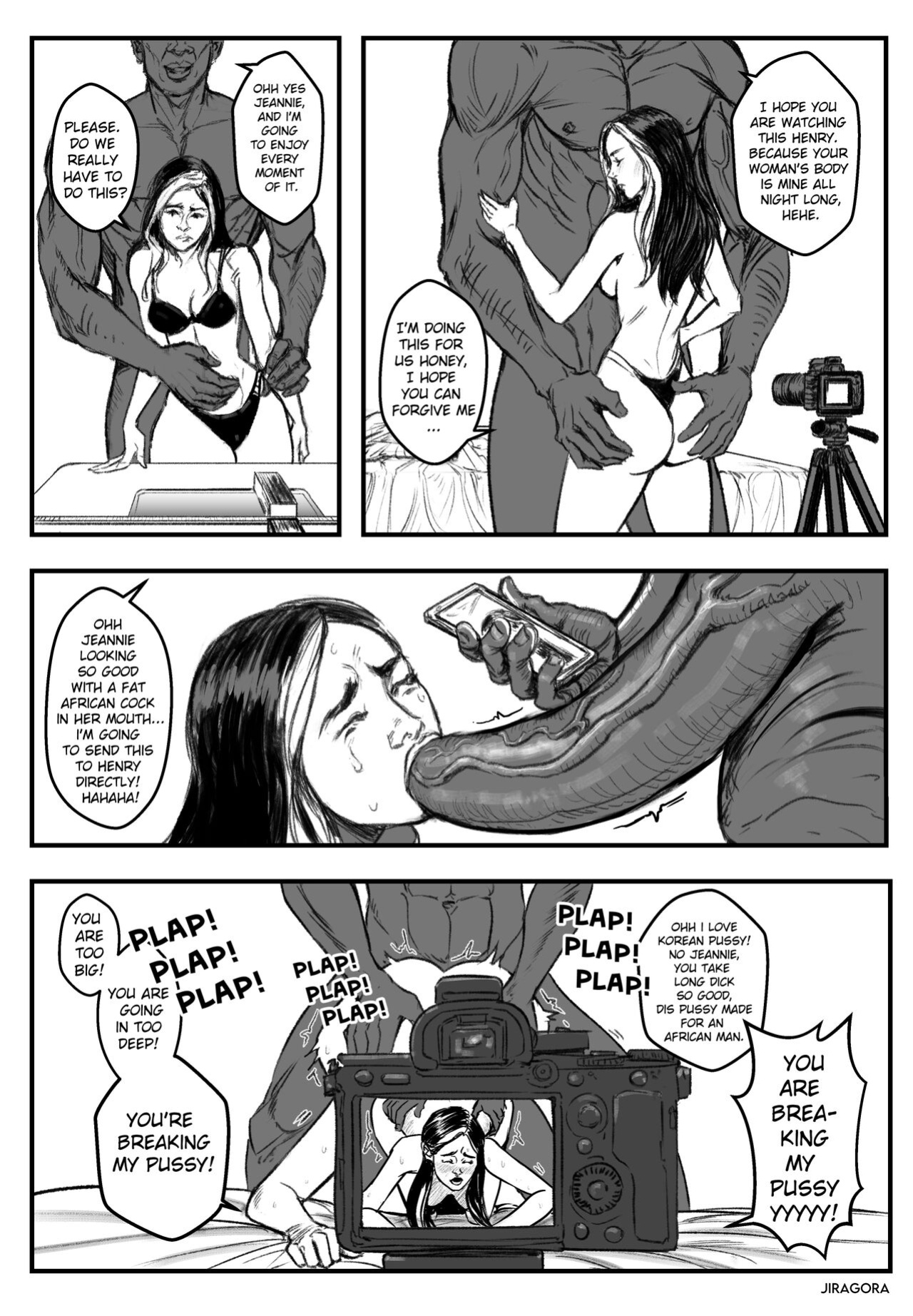 [Jiragora] Jeannie's BBC Sextape (Potasticpanda)
