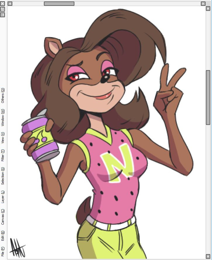 [AshesG] Watermelon Tawna (Crash Bandicoot)
