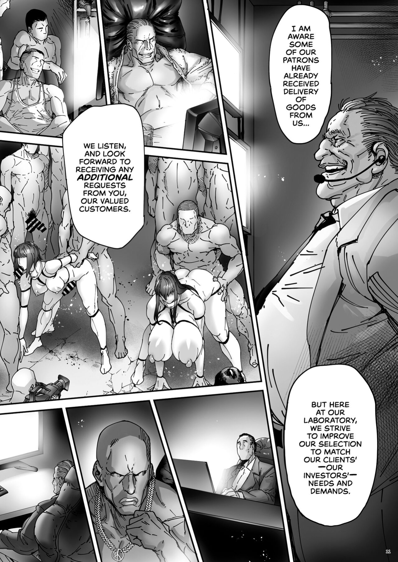 [Kocho Kocho Koukou (Bonten)] Nyuujoku no Ori ~Hitozuma Sousakan Atsuko~ Ni | Snared and Defiled: Agent Atsuko, Married Detective 2 [cutegyaruTL]