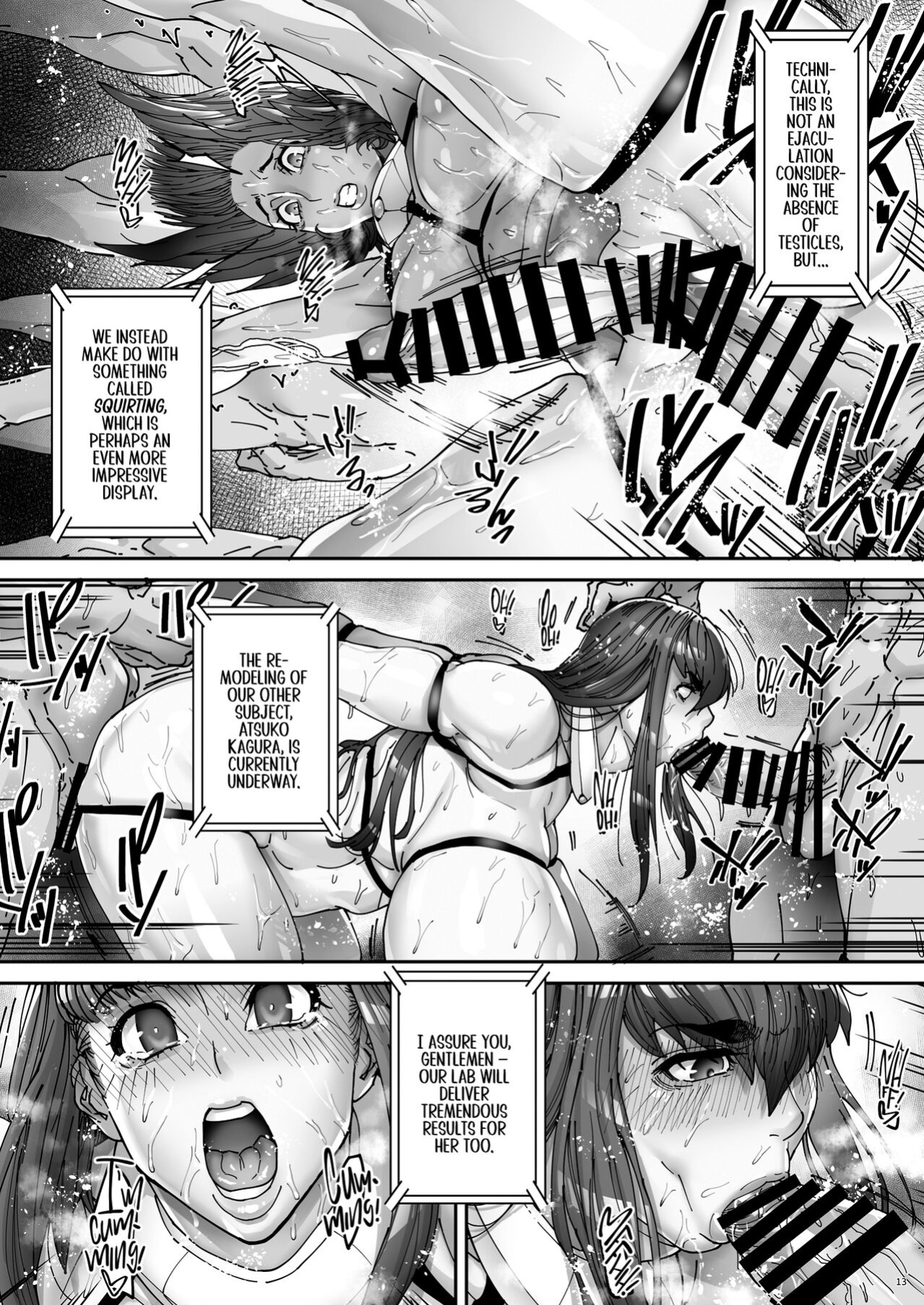 [Kocho Kocho Koukou (Bonten)] Nyuujoku no Ori ~Hitozuma Sousakan Atsuko~ Ni | Snared and Defiled: Agent Atsuko, Married Detective 2 [cutegyaruTL]