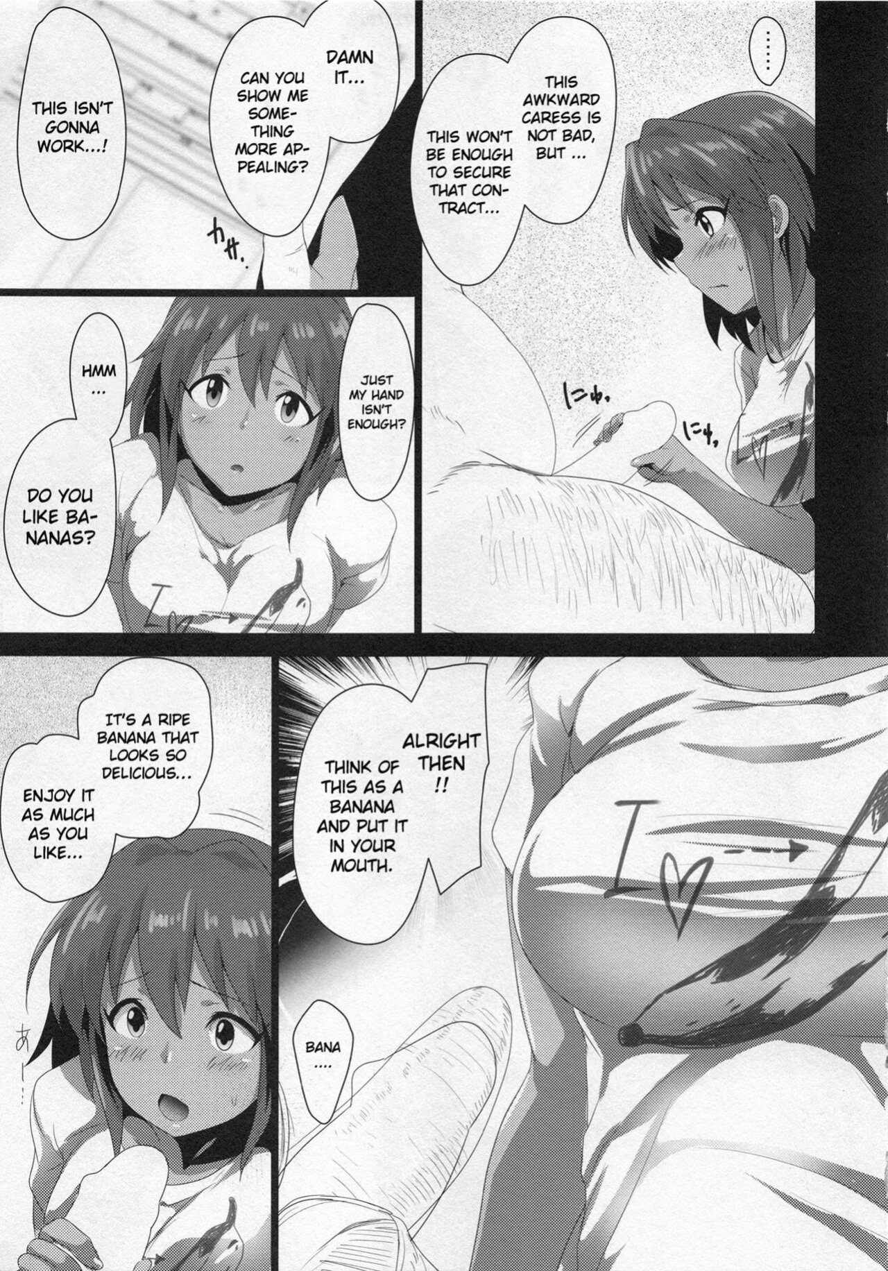 (C88) [MMT!! (K2isu)] Natalia "An audition with a racist TV executive" (THE IDOLM@STER CINDERELLA GIRLS) [Jenglot Emas & Gagak_Ireng] (rewrite)