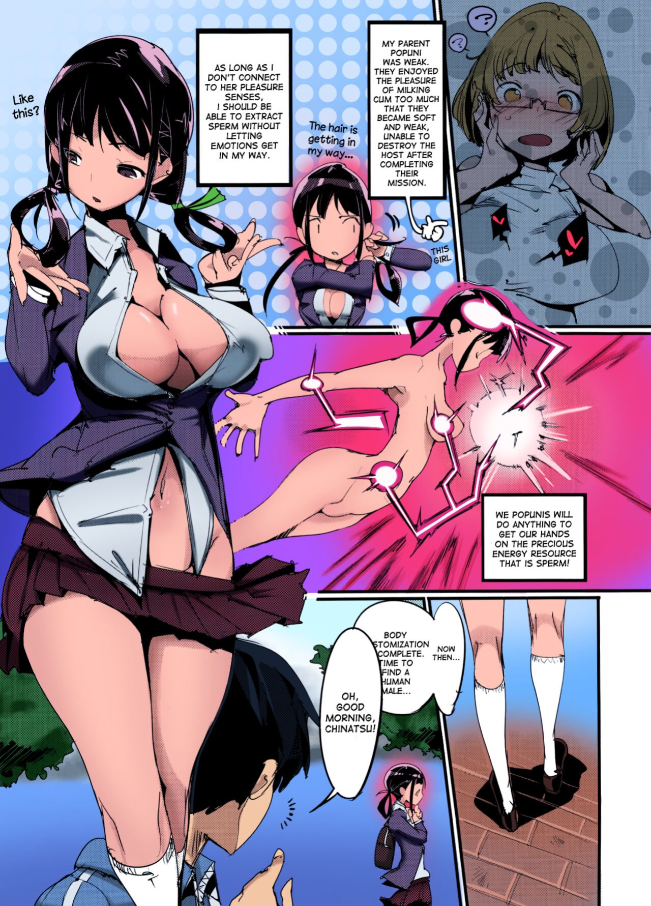 (C90) [Potato Salad (Kurisu)] Popuni Kei Joshi Panic! 3 [Colorized]