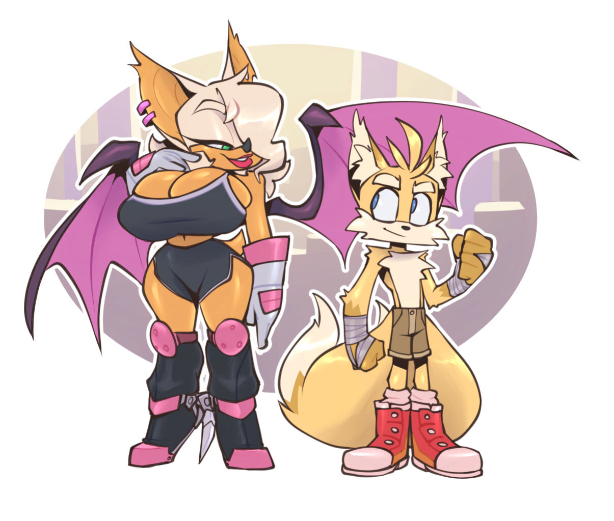 [BigDad] Let Them Fight (inks) (Sonic the Hedgehog)