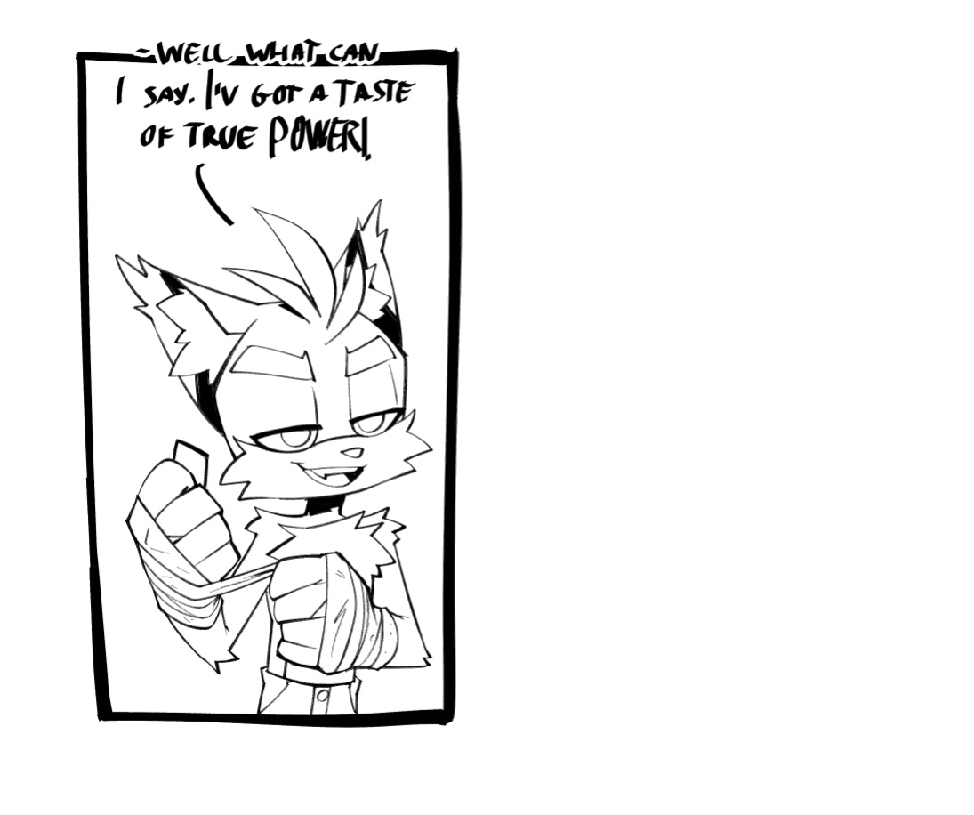 [BigDad] Let Them Fight (inks) (Sonic the Hedgehog)