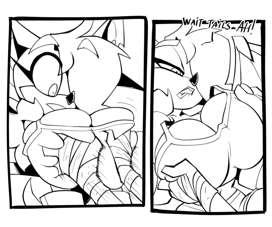 [BigDad] Let Them Fight (inks) (Sonic the Hedgehog)