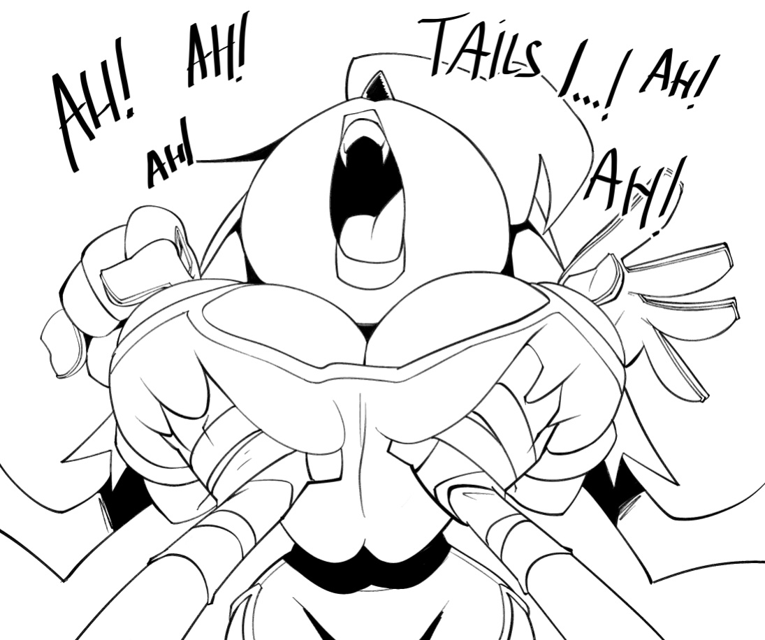 [BigDad] Let Them Fight (inks) (Sonic the Hedgehog)
