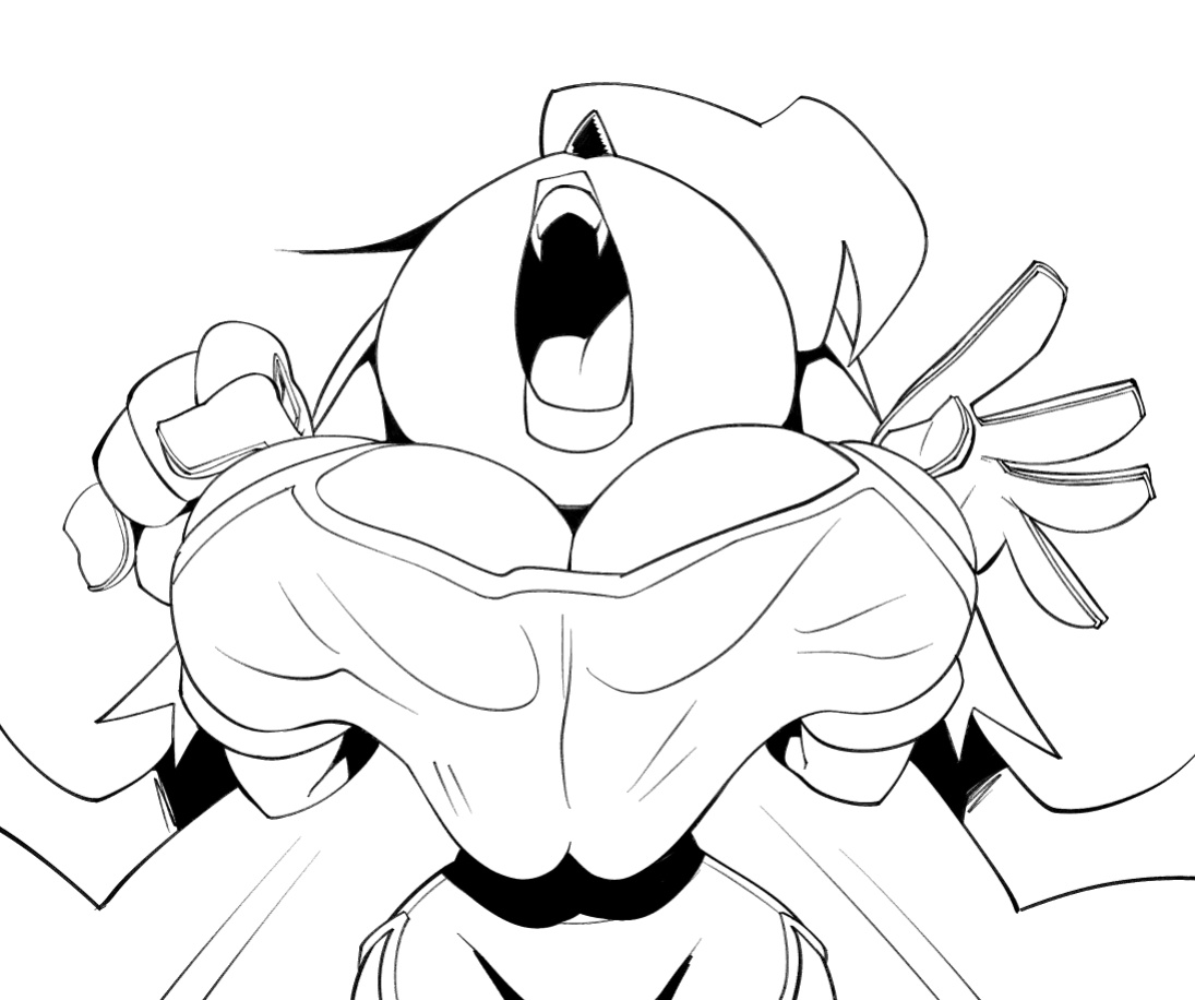 [BigDad] Let Them Fight (inks) (Sonic the Hedgehog)