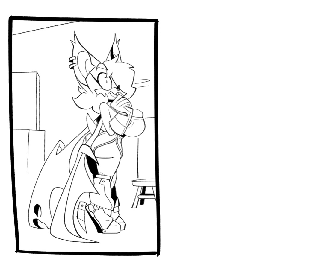 [BigDad] Let Them Fight (inks) (Sonic the Hedgehog)