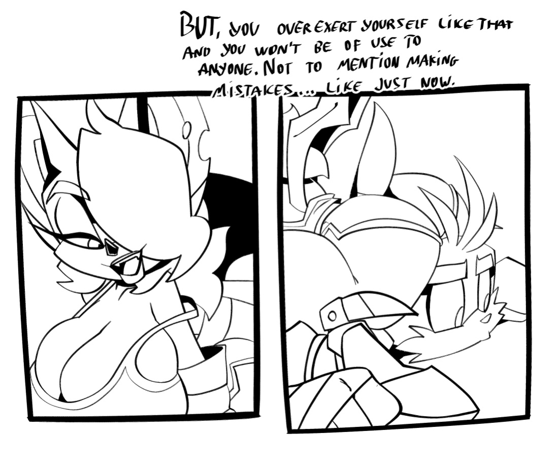 [BigDad] Let Them Fight (inks) (Sonic the Hedgehog)