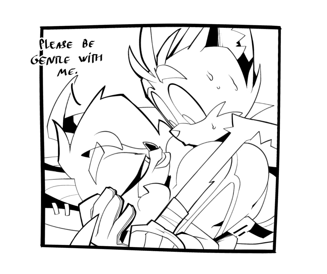 [BigDad] Let Them Fight (inks) (Sonic the Hedgehog)