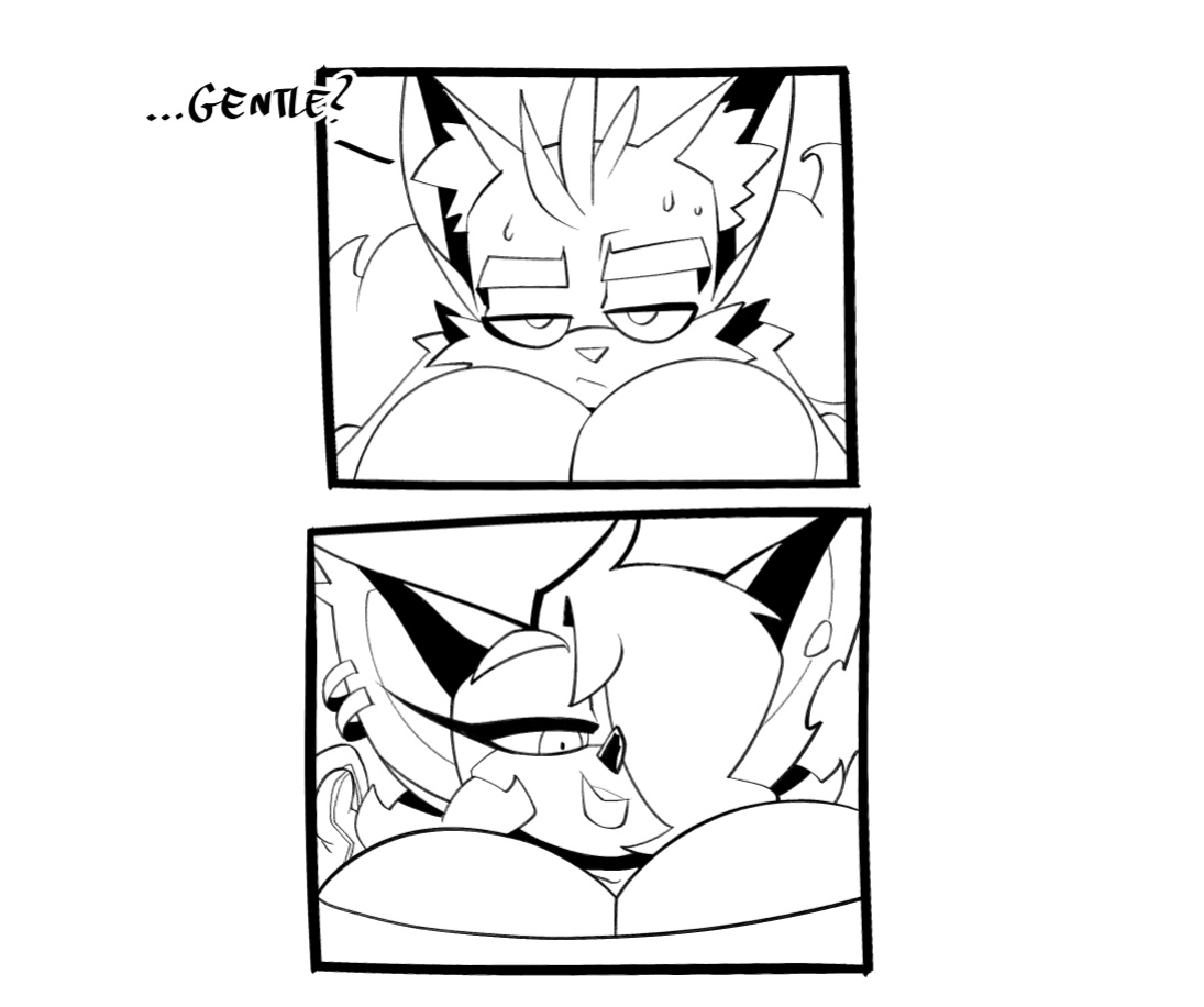 [BigDad] Let Them Fight (inks) (Sonic the Hedgehog)