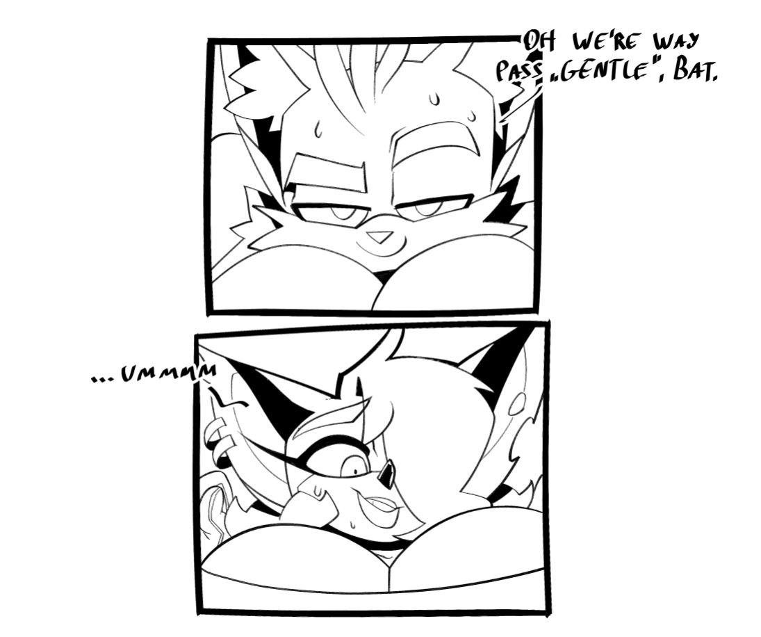 [BigDad] Let Them Fight (inks) (Sonic the Hedgehog)