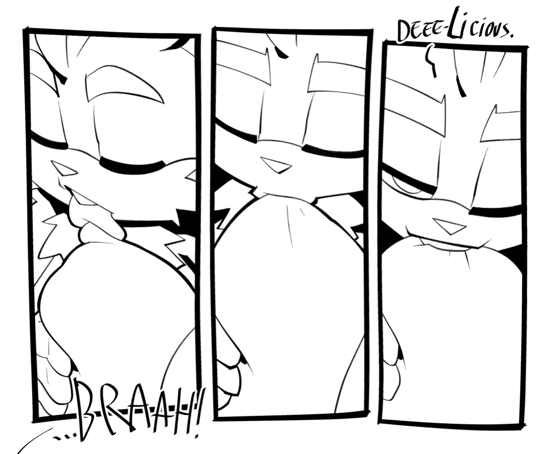 [BigDad] Let Them Fight (inks) (Sonic the Hedgehog)
