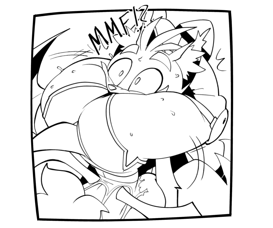 [BigDad] Let Them Fight (inks) (Sonic the Hedgehog)
