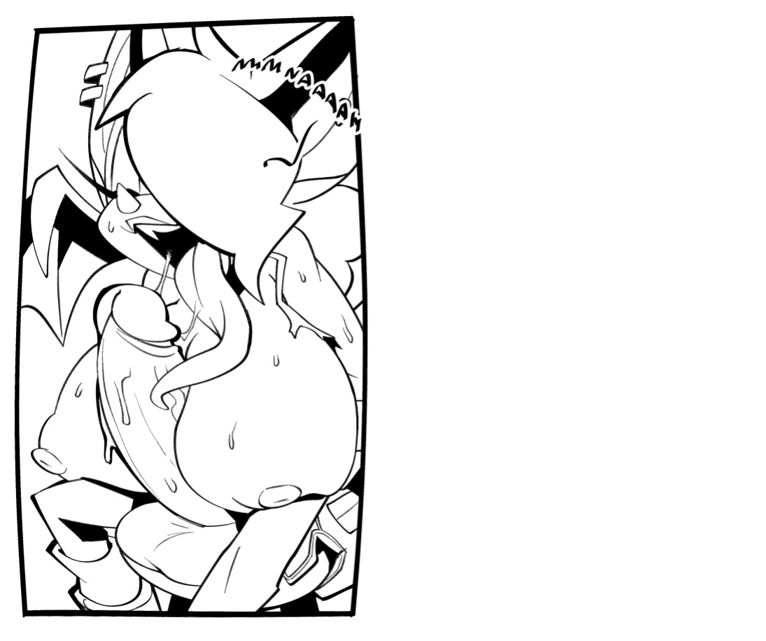 [BigDad] Let Them Fight (inks) (Sonic the Hedgehog)