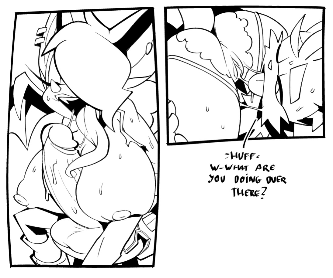 [BigDad] Let Them Fight (inks) (Sonic the Hedgehog)