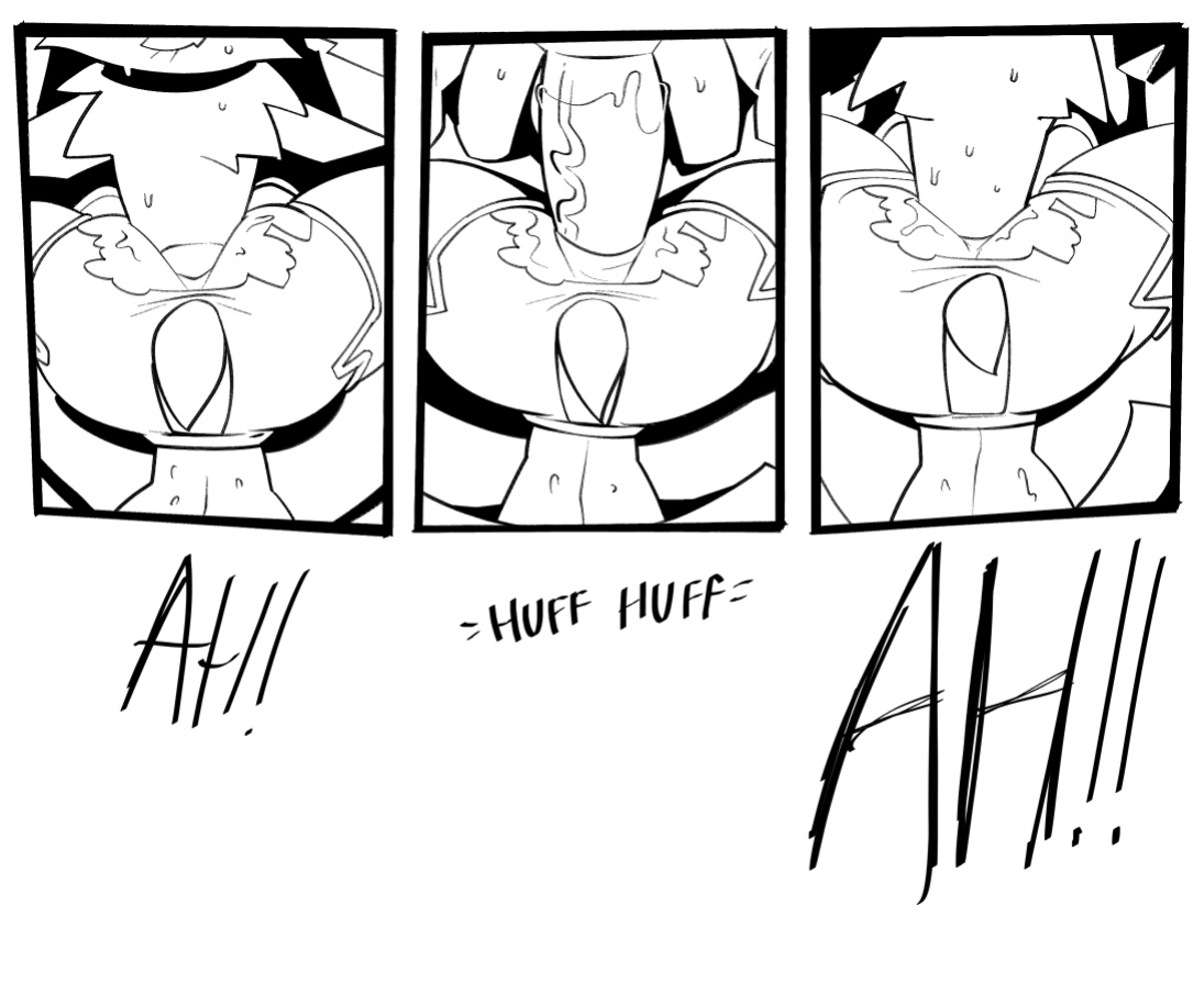 [BigDad] Let Them Fight (inks) (Sonic the Hedgehog)