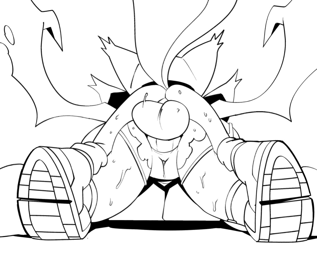 [BigDad] Let Them Fight (inks) (Sonic the Hedgehog)