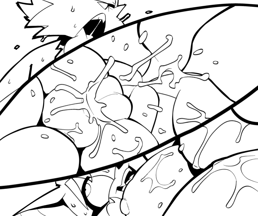 [BigDad] Let Them Fight (inks) (Sonic the Hedgehog)