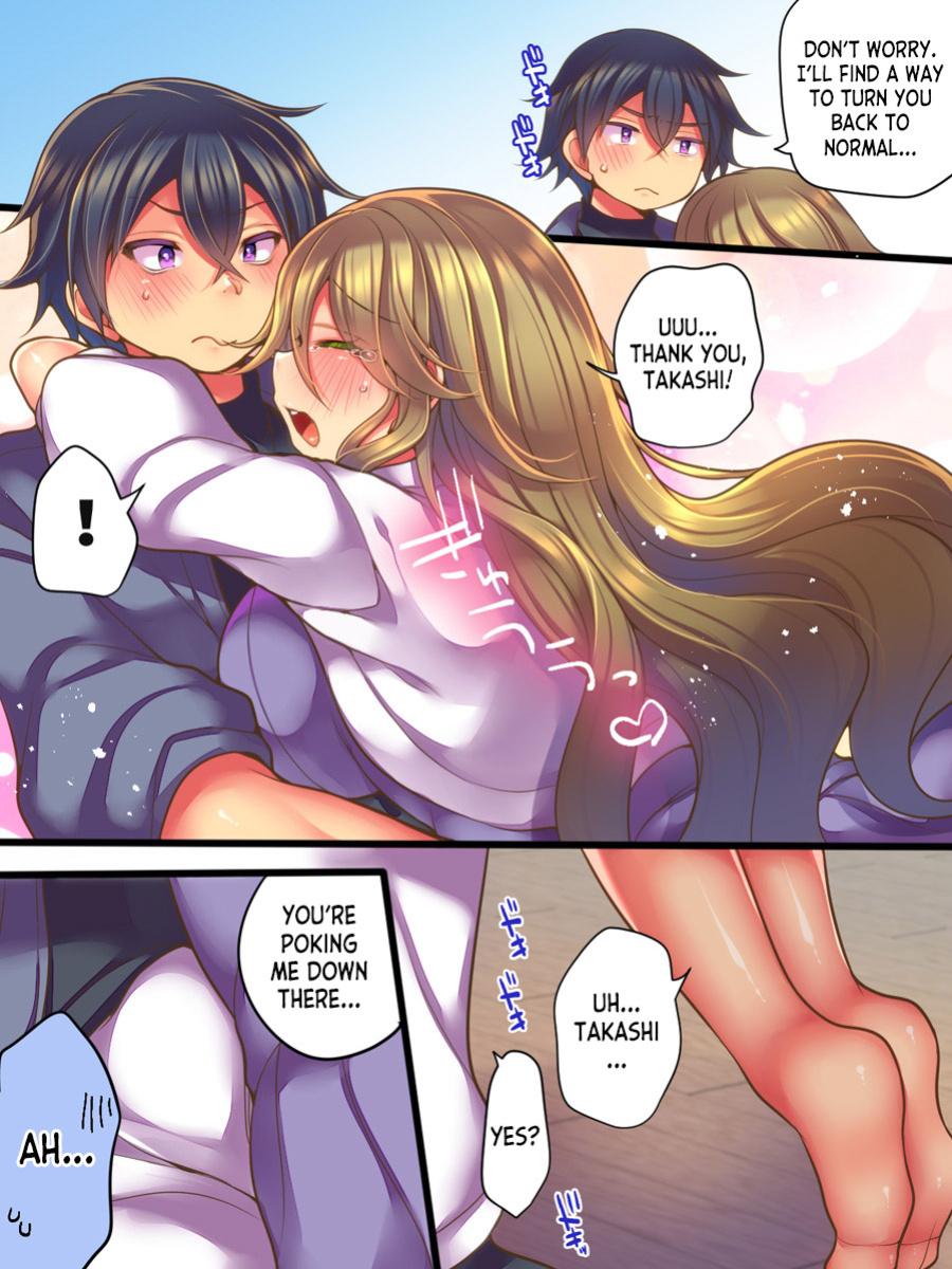 [TSF Mousou Chikusekijo (Minaduki Nanana, Reitou Mikan)] Shinyuu no Tsuma to Irekawatta Boku no Shinkon Seikatsu [desudesu]