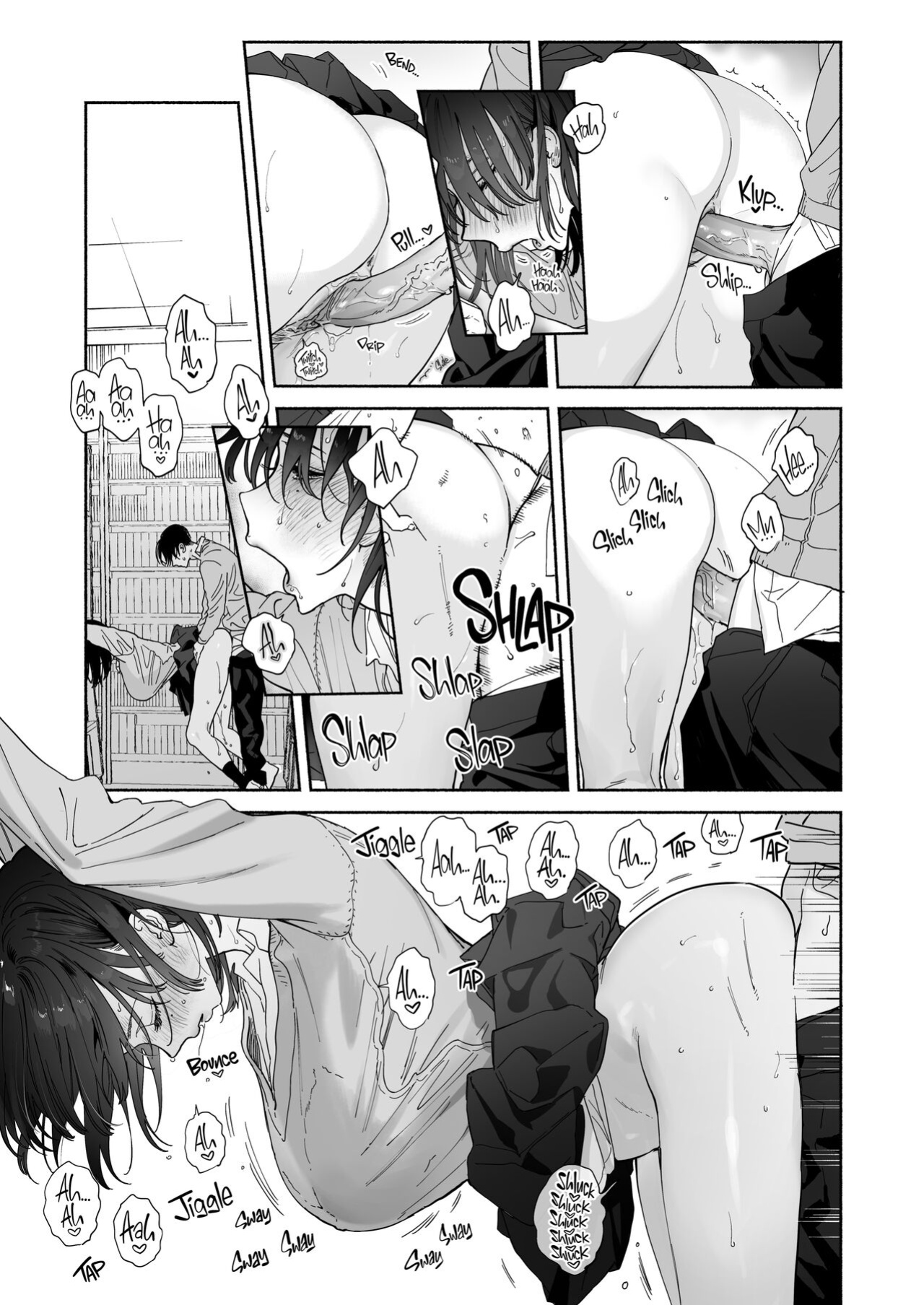 [Yuzuya (Yuzuha)] Mukuchi na Tosho Iin to Sex Zuke. Natsuyasumi Hen ~Sex zuke no Futsukakan...~ | Addicted to Sex With a Taciturn Library Committee Member: Summer Vacation