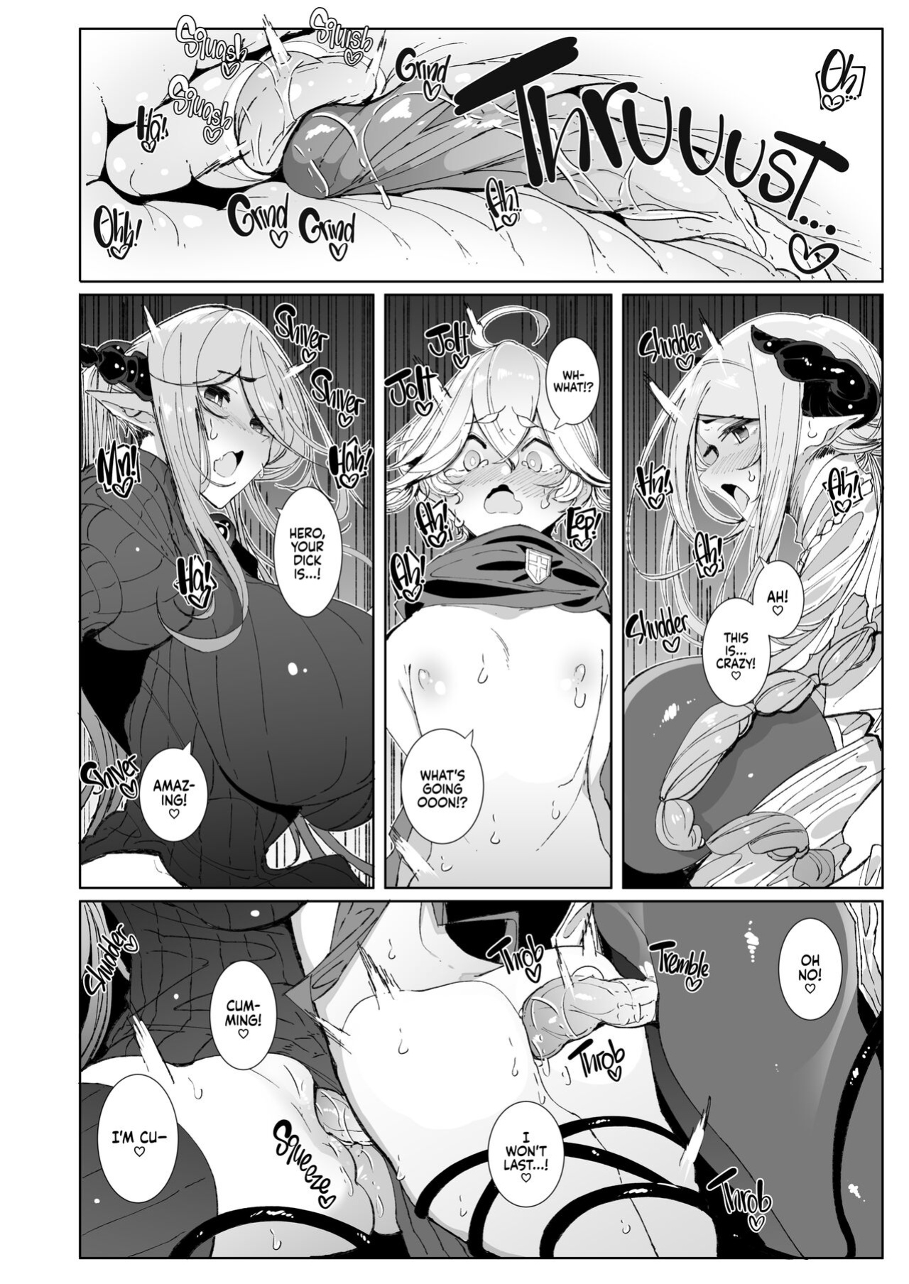 [Metro Notes (Tsumetoro)] Maou Toubatsu o Oeta Yuusha-kun to Futanari Inma Futari ga Yarukotonante Kimatteru yo ne! |The Demon Lord Is Gone, the World Is at Peace... What Are the Hero and His Futa Succubi Gonna Do!?