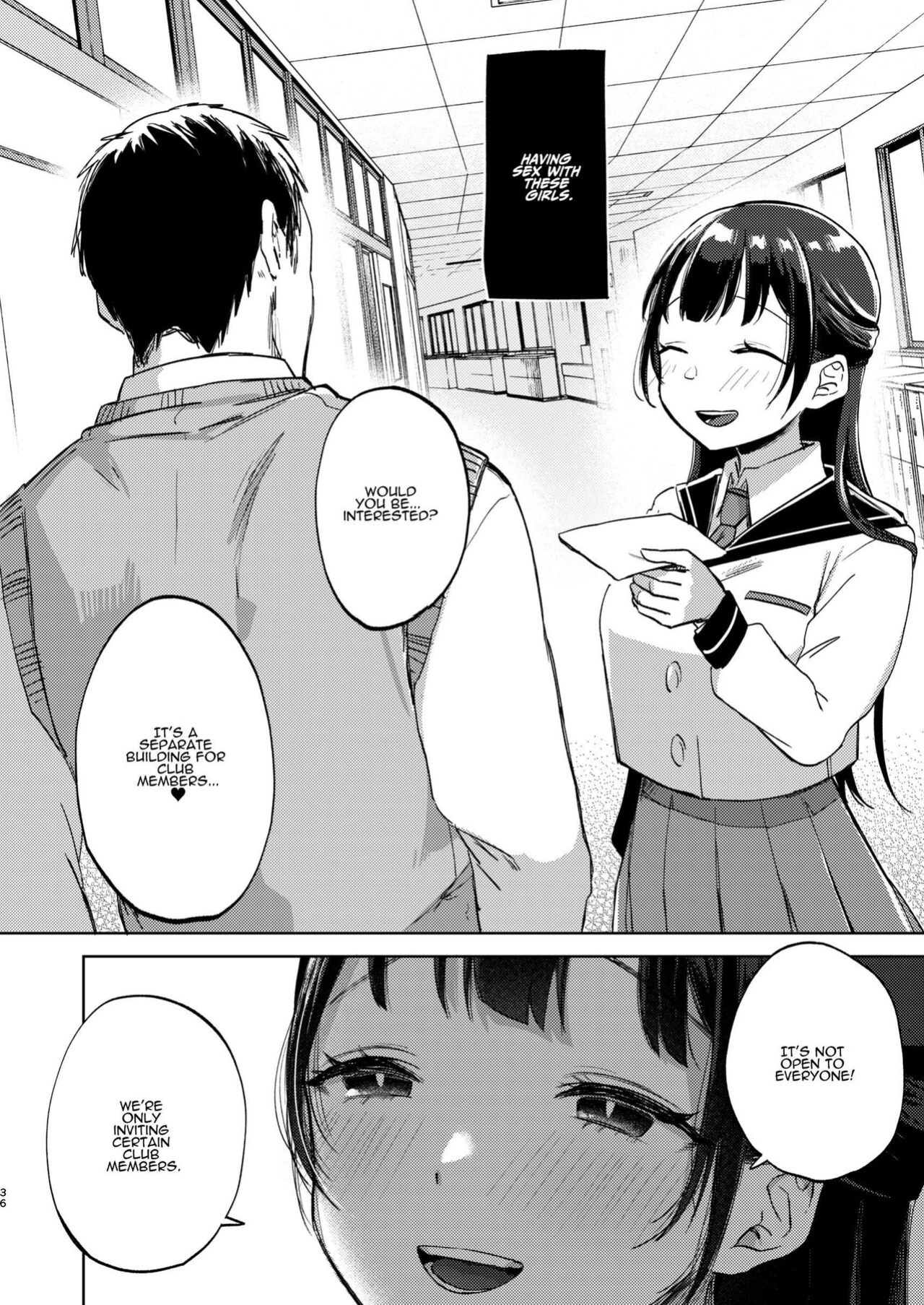 [Satou Mitsu (Ebi Omitsu)] Kono Gakuen ni wa Himitsu no Sakusei-bu ga Arurashii... | Supposedly There's A Secret Cumsuckery Club At Our Academy... [ADTL]