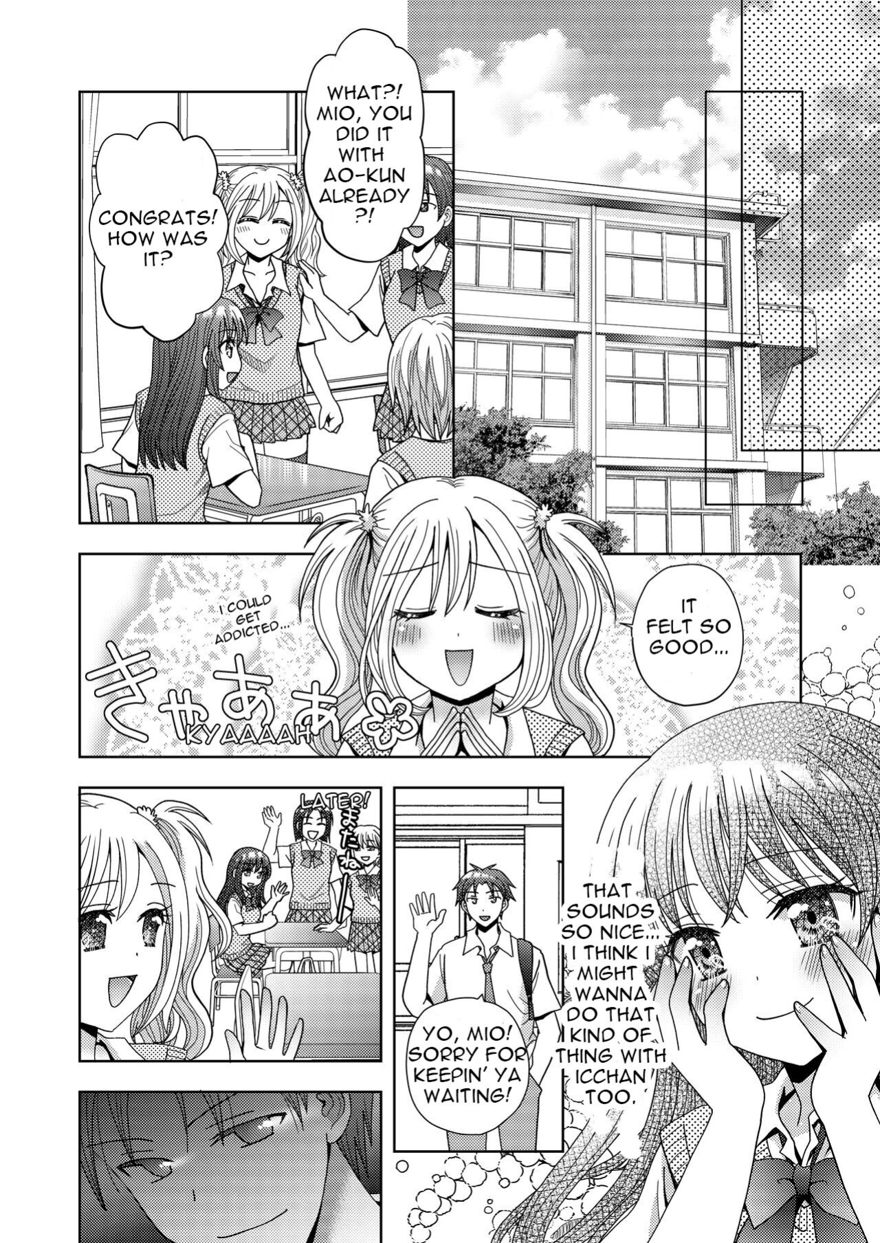 [Amuai Okashi Seisakusho (Yuukey)] Doppelgänger ni Kanojo mo Jinsei mo Ubawarete Bakunyuu JK ni Sareta Boku | My Doppelgänger Stole My Life and My Girlfriend Turns Me Into a Buxom JK
