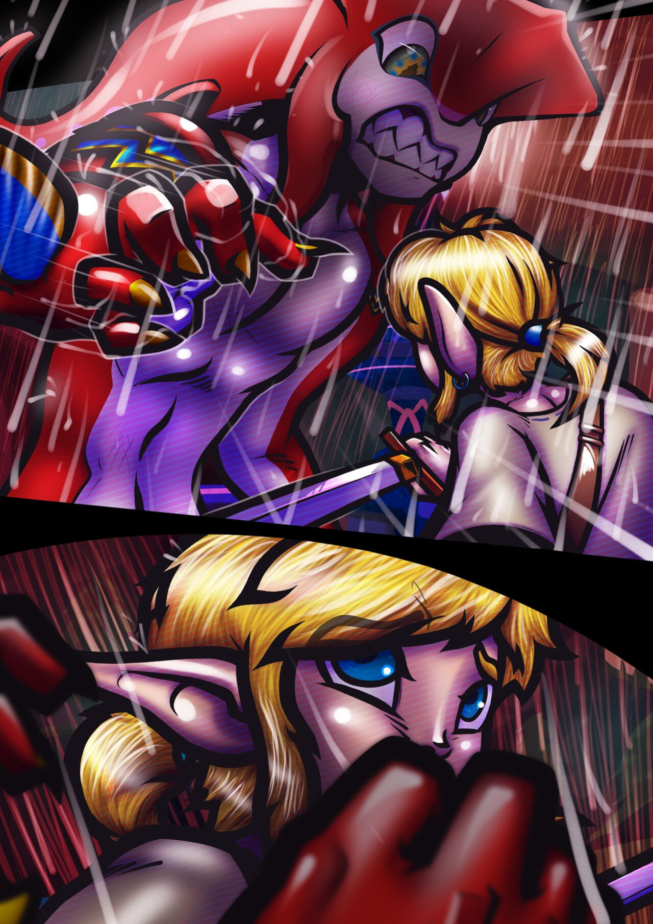 {VonBoche} Spicy Meat & Sea Food Fry [HD/Redraw]