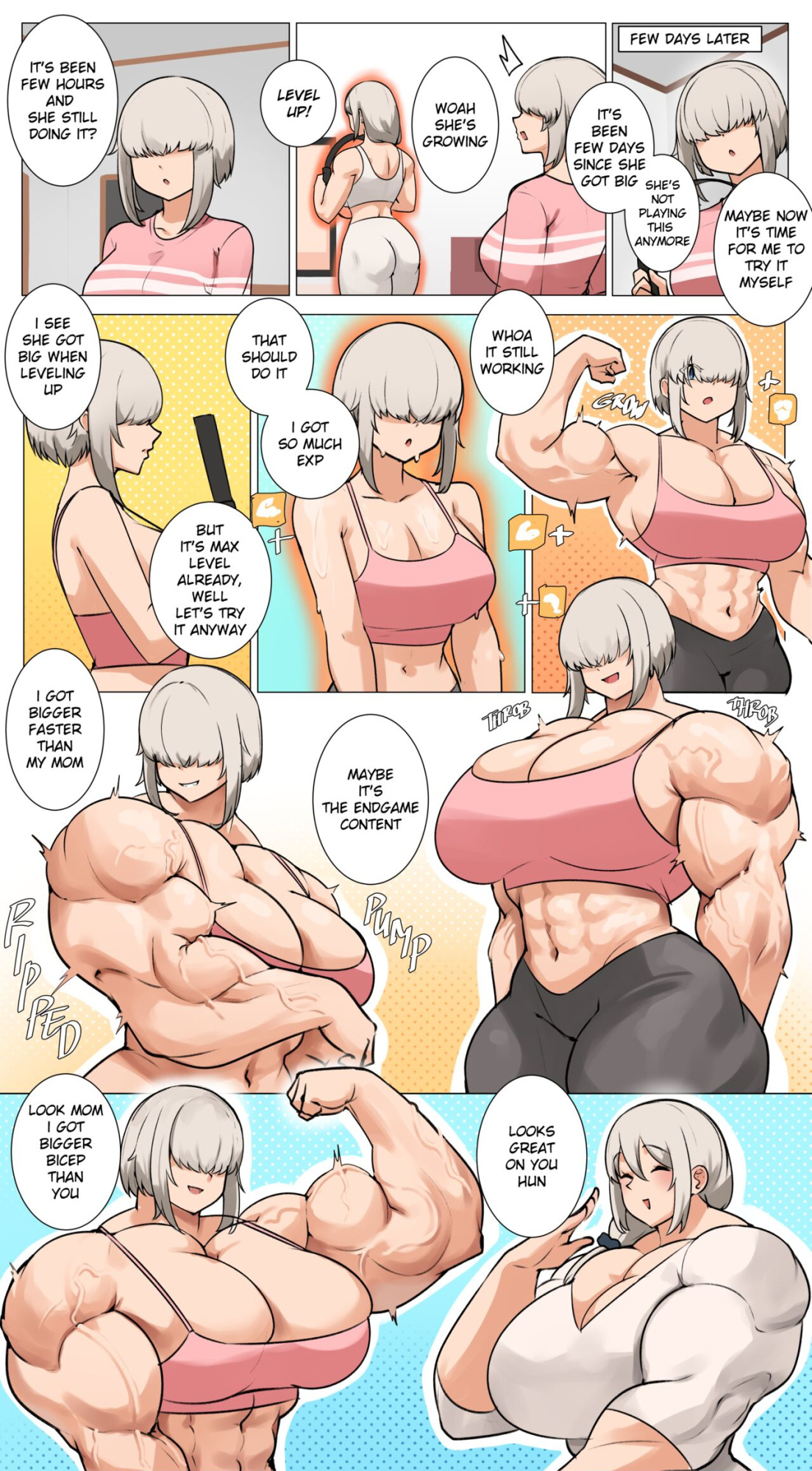 [Muscletonk] Short Sequence & Comic