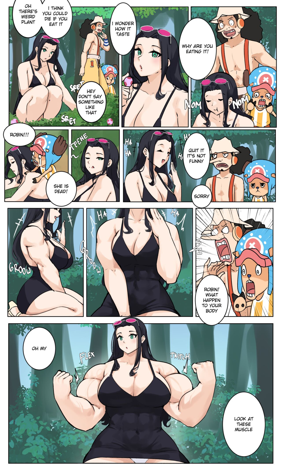 [Muscletonk] Short Sequence & Comic