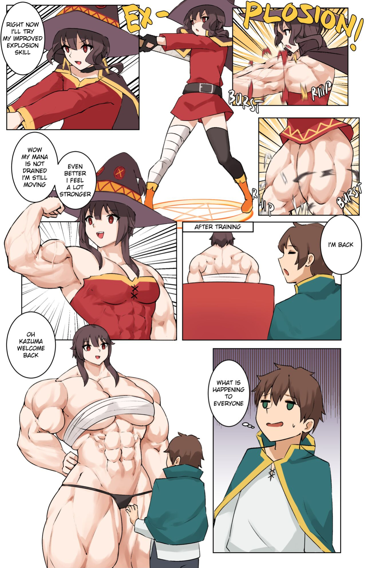 [Muscletonk] Short Sequence & Comic