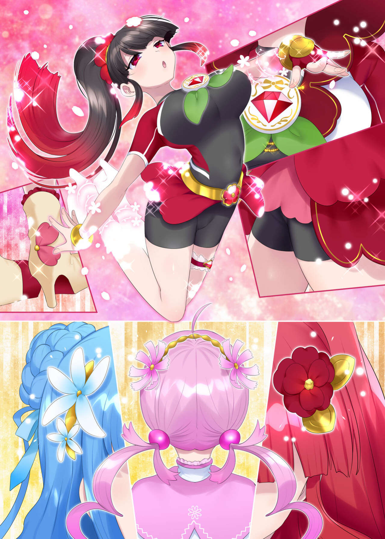 [Hairu Nukemichi (Arubento, Hiiragi Popura)] Mugen Seiki EX-Phantom Season 1 ~Karada o Otosareru Ruriiro no Mahou Shoujo~ [TheFrogManScans]