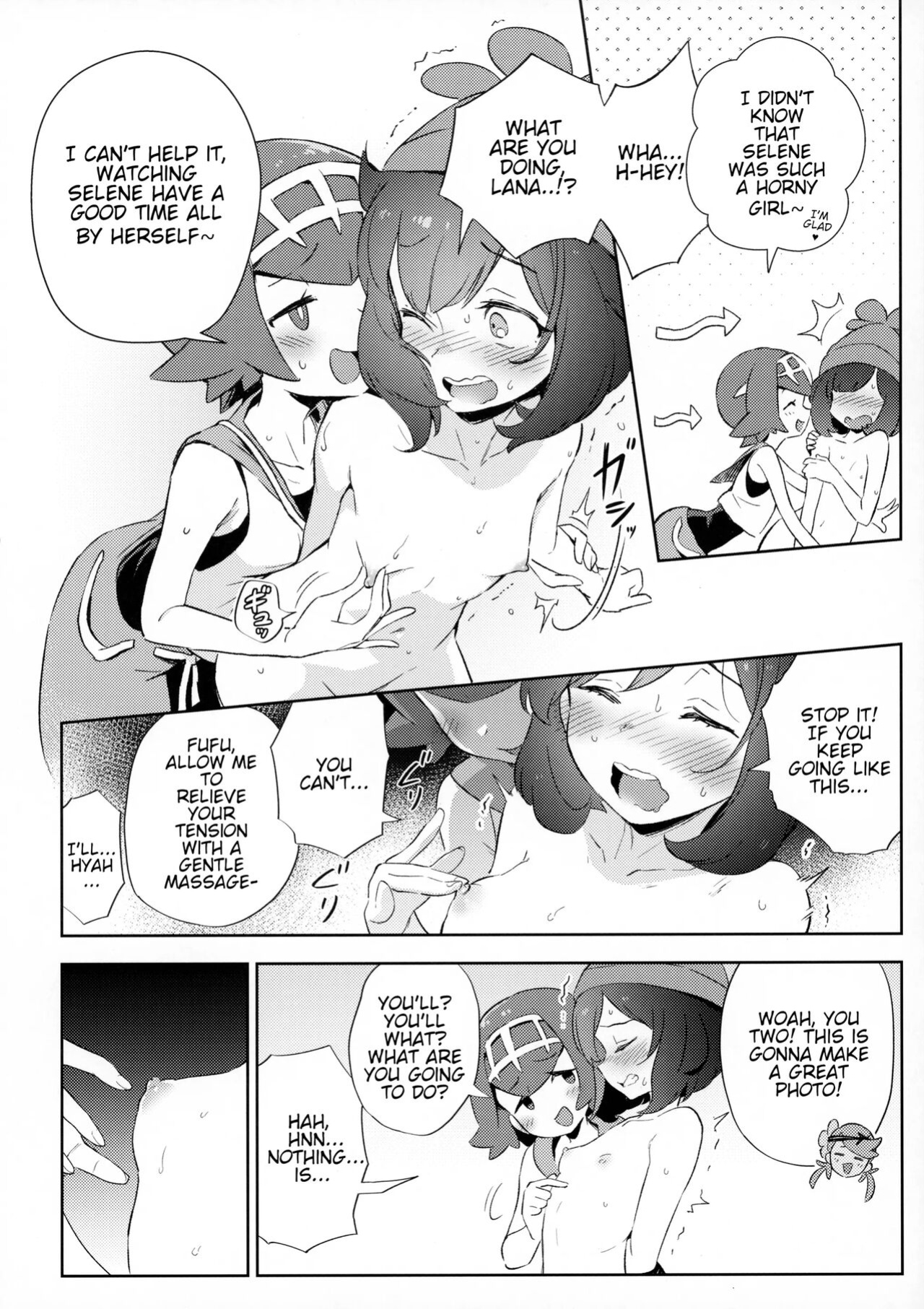 [Chouzankai (TER)] Onnanoko-tachi no Himitsu no Bouken 1 | Girl's Little Secret Adventure 1 (Pokémon Sun & Moon) [QuarantineScans]
