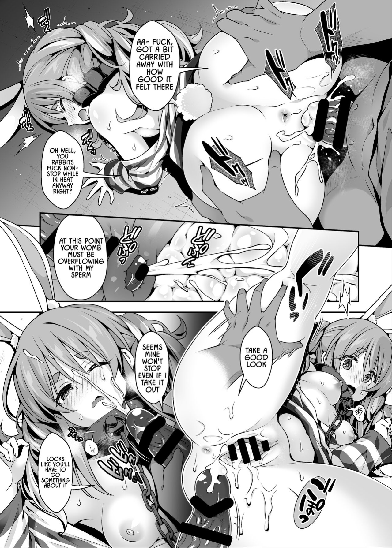 [Hachinoko P (hatigo)] Yasei no Usagi ga Nakama ni Naritasou ni Kochira wo Miteiru "Darkness" | Wild Rabbit Is Looking At You As If It Wants To Be Friends "Darkness" (Usada Pekora) [Lidl Translations]