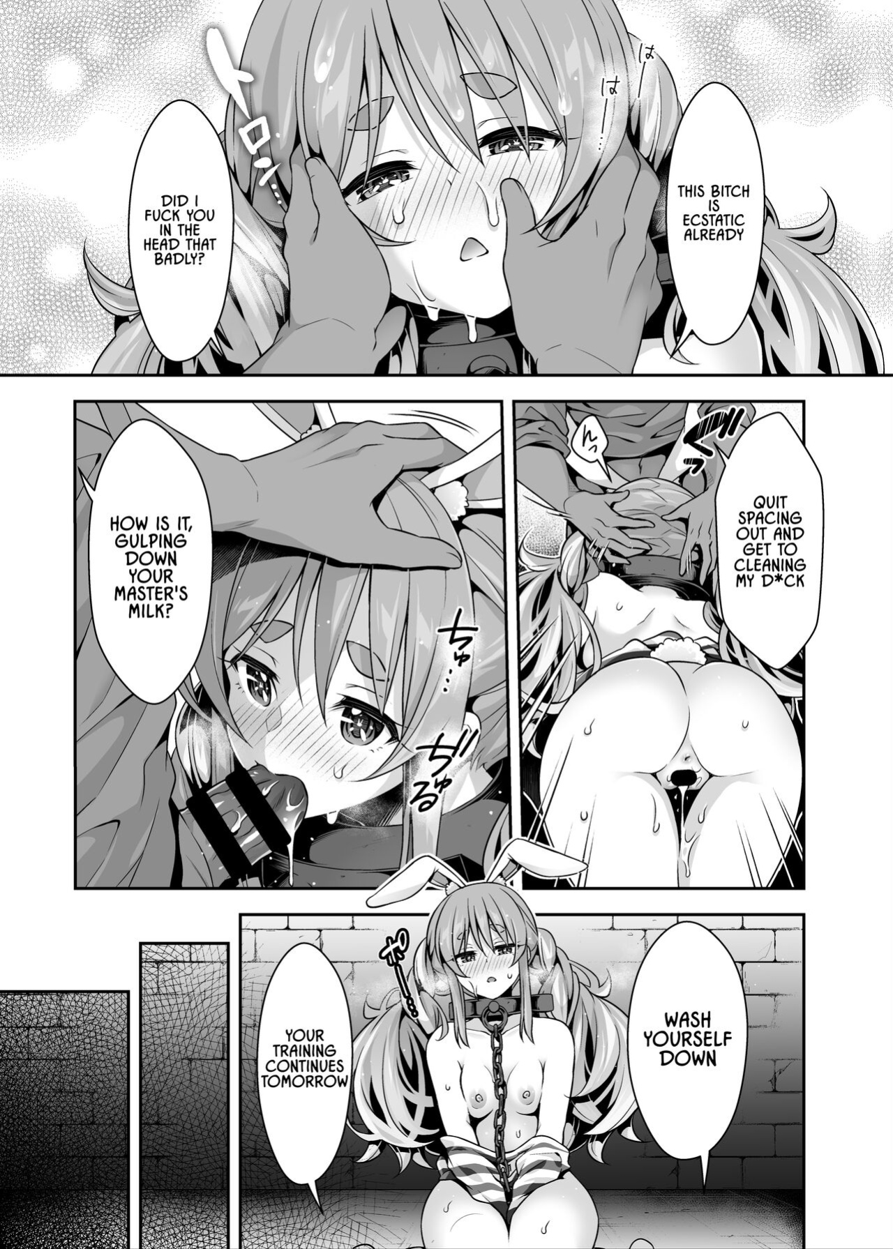 [Hachinoko P (hatigo)] Yasei no Usagi ga Nakama ni Naritasou ni Kochira wo Miteiru "Darkness" | Wild Rabbit Is Looking At You As If It Wants To Be Friends "Darkness" (Usada Pekora) [Lidl Translations]