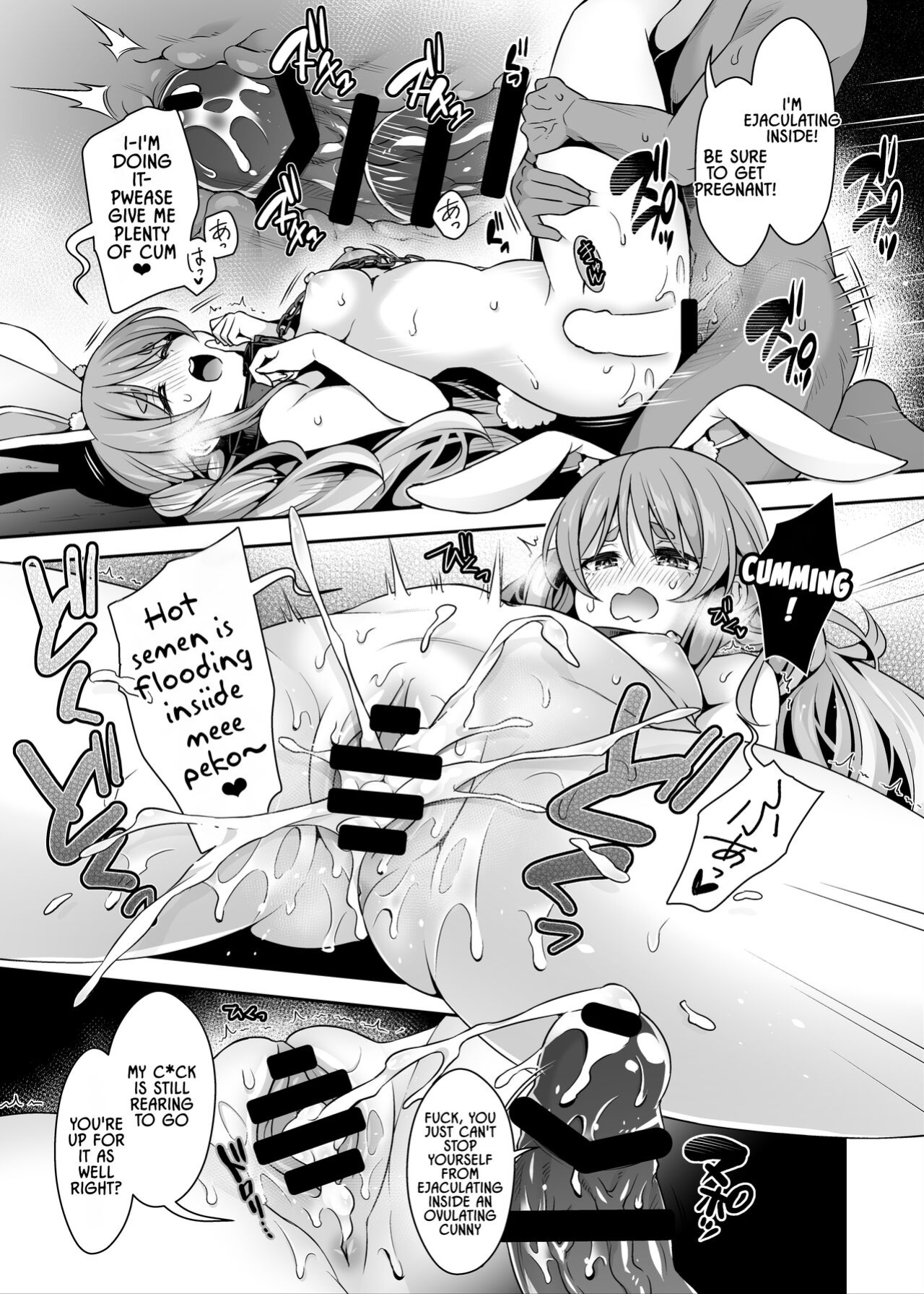 [Hachinoko P (hatigo)] Yasei no Usagi ga Nakama ni Naritasou ni Kochira wo Miteiru "Darkness" | Wild Rabbit Is Looking At You As If It Wants To Be Friends "Darkness" (Usada Pekora) [Lidl Translations]