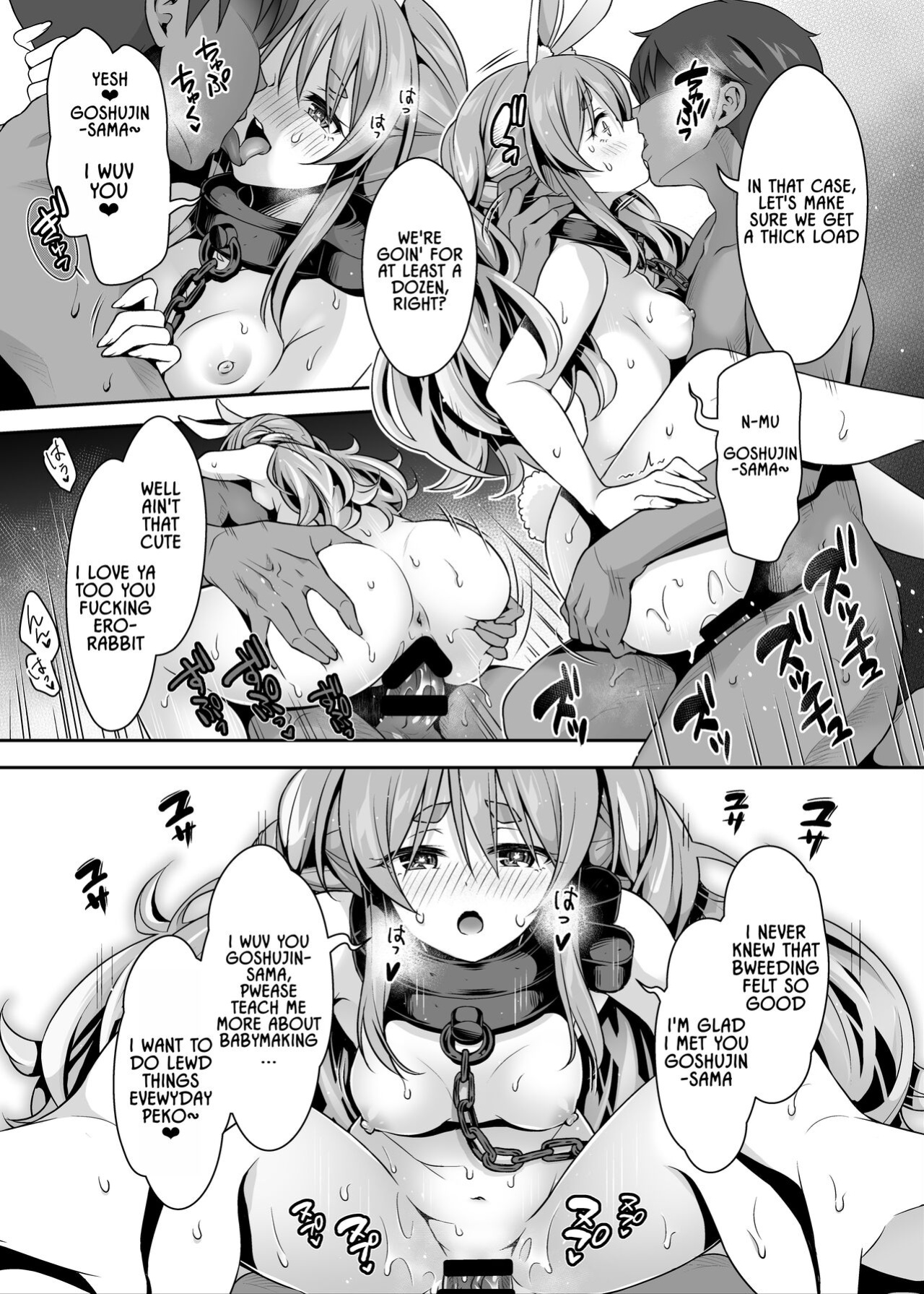 [Hachinoko P (hatigo)] Yasei no Usagi ga Nakama ni Naritasou ni Kochira wo Miteiru "Darkness" | Wild Rabbit Is Looking At You As If It Wants To Be Friends "Darkness" (Usada Pekora) [Lidl Translations]