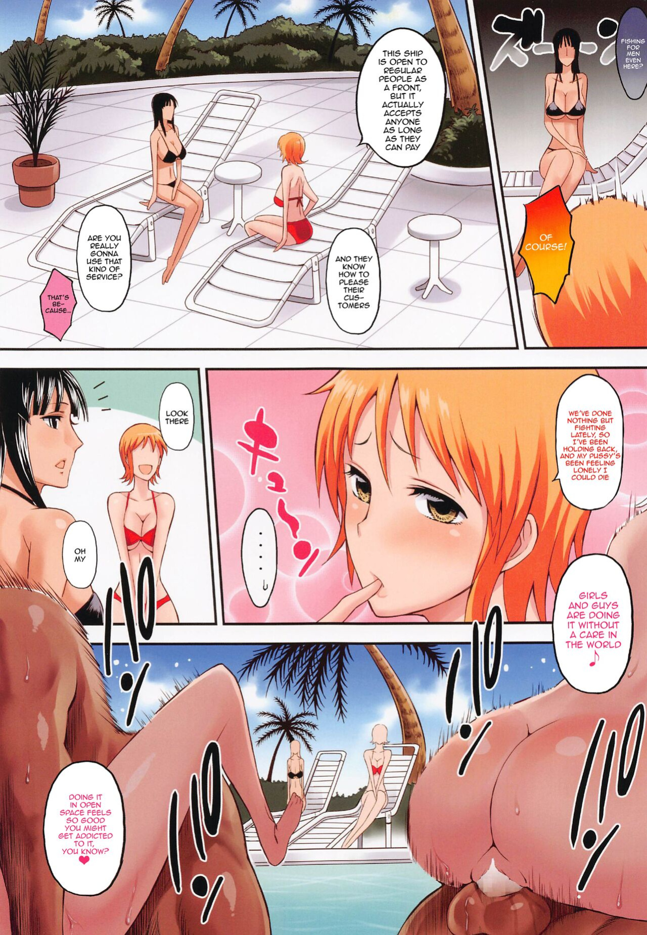 [Diogenes Club (Haikawa Hemlen)] Rakuen Onna Kaizoku - Woman pirate in paradise Full Color / Women Pirates in Paradise Full Color (One Piece)